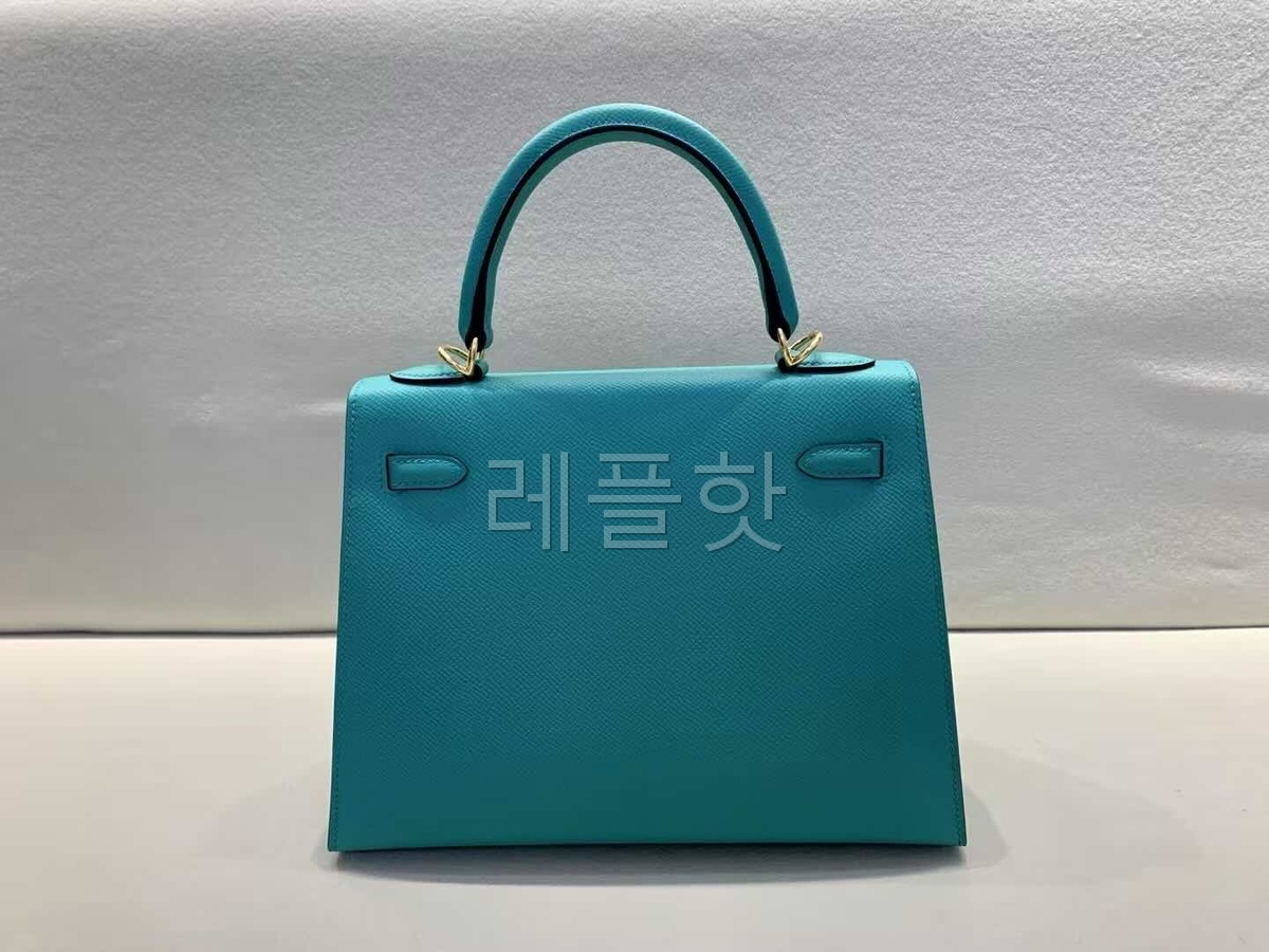 Hermès Kelly25 Epsom Vert Vérone x Gold Hardware