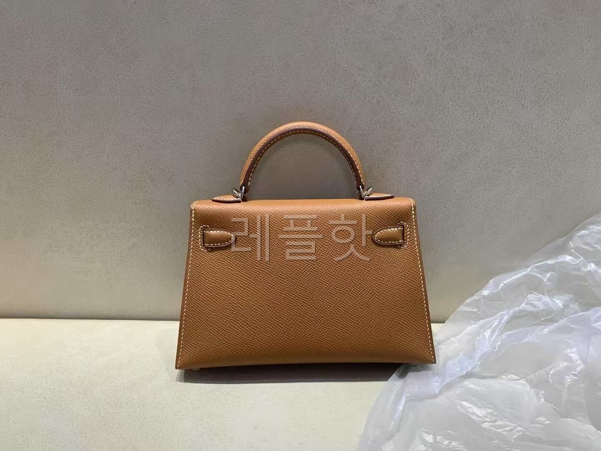 Hermès Kelly Mini II Epsom Gold x Gold Hardware