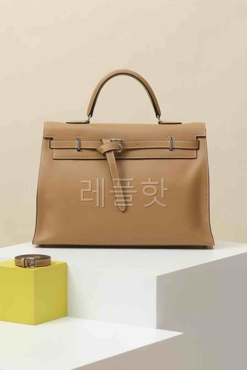 Hermès Kelly35 Swift Chai x Palladium Hardware