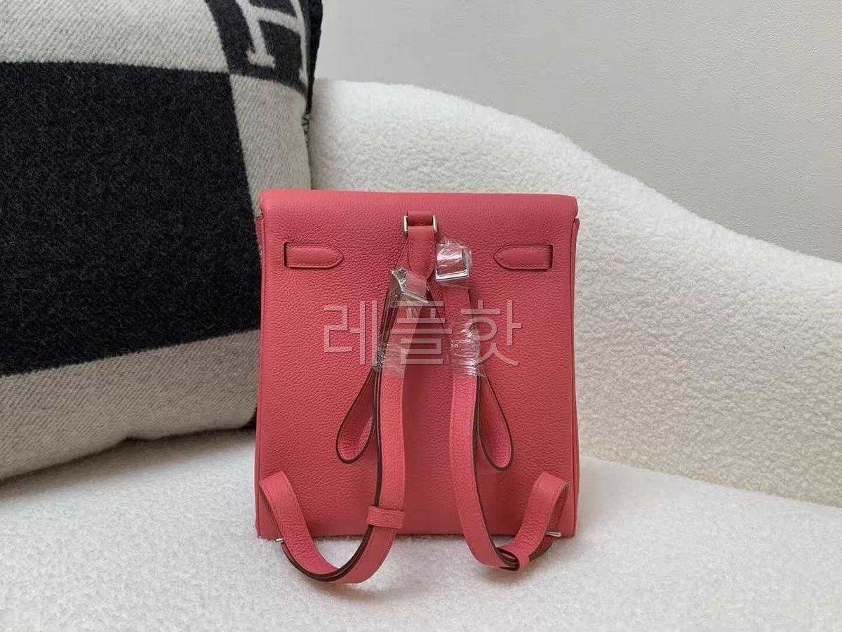 Hermès Kelly Ado 22 Togo 8W Lipstick Pink x Palladium Hardware