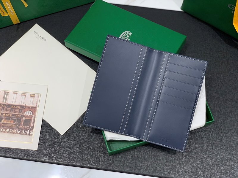 고야드 생랑베르 지갑 네이비