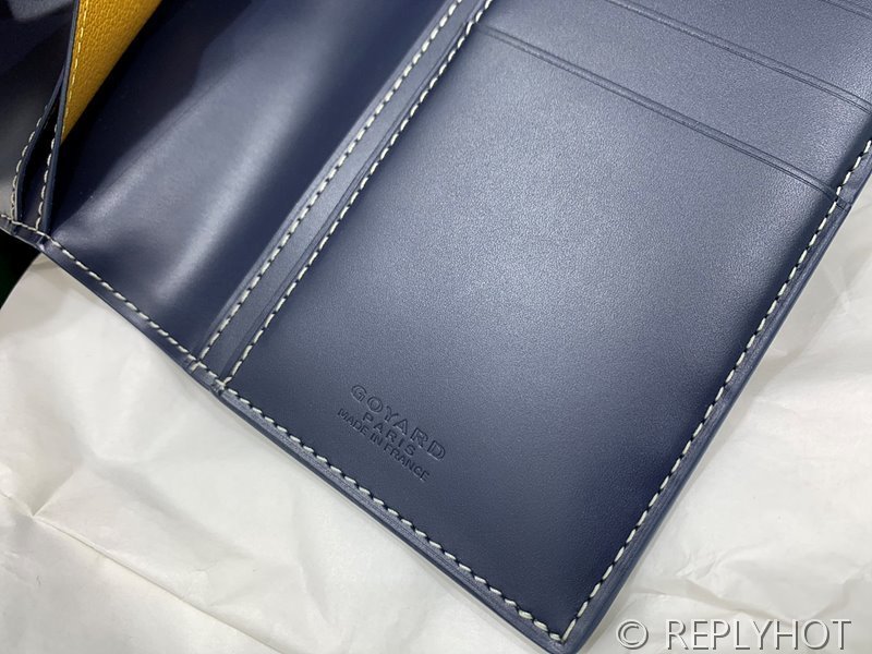고야드 생랑베르 지갑 네이비