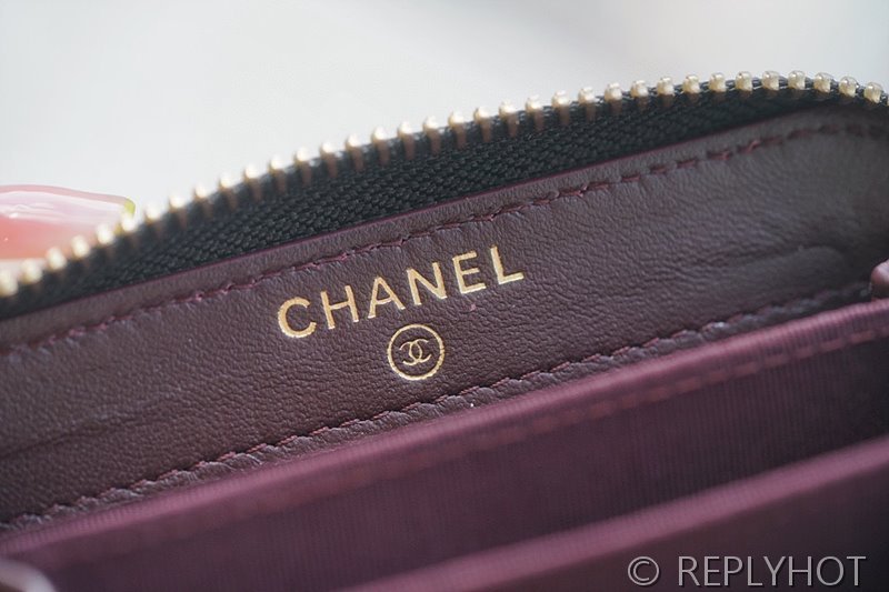 샤넬 클래식 지퍼 동전 지갑 램스킨 골드메탈 블랙 [매장가 94만원대]