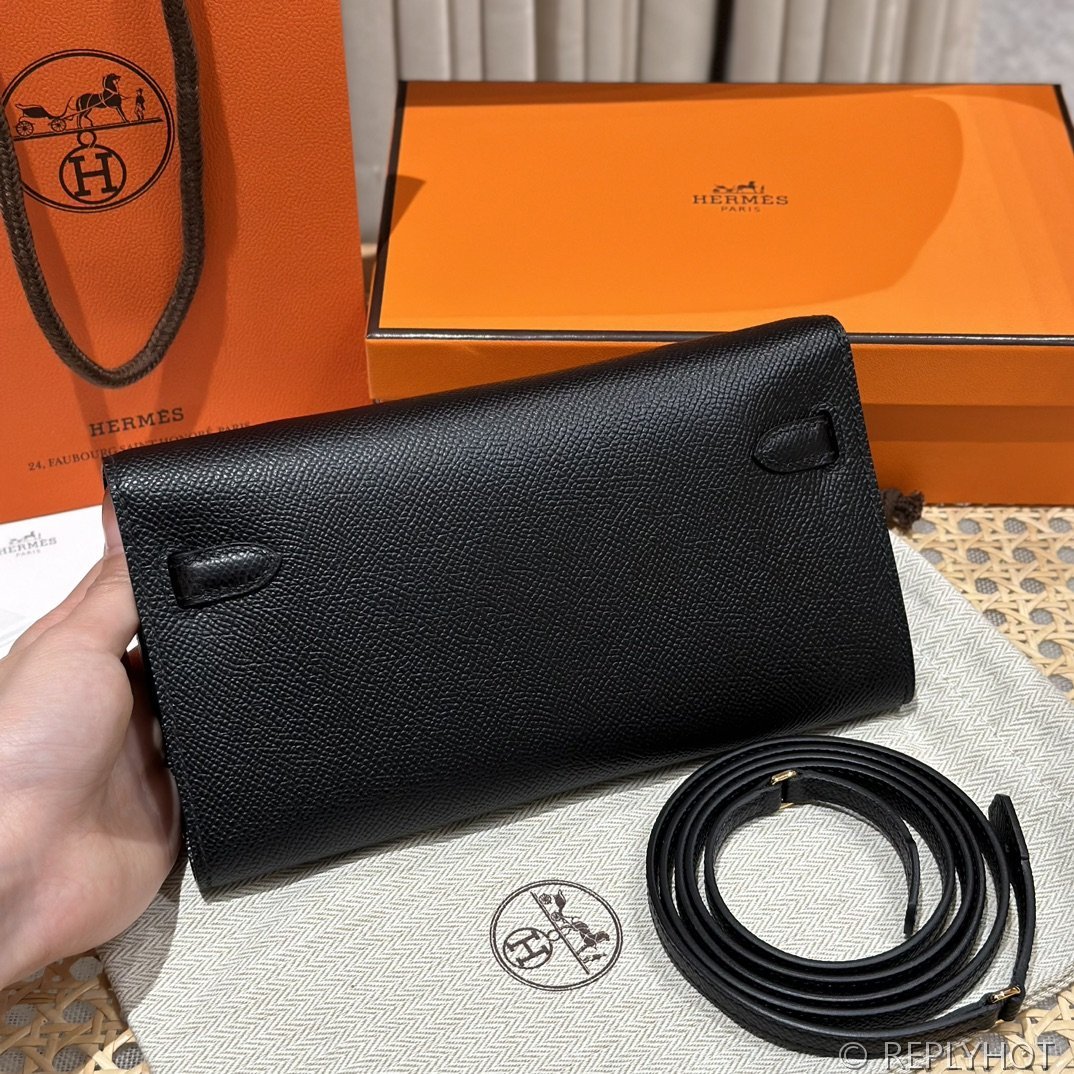 [하이엔드급] 에르메스 켈리 투고 크로스백 KELLY TOGO WOC / CK89 노아 엡솜 금장 [매장가 1090만원대]