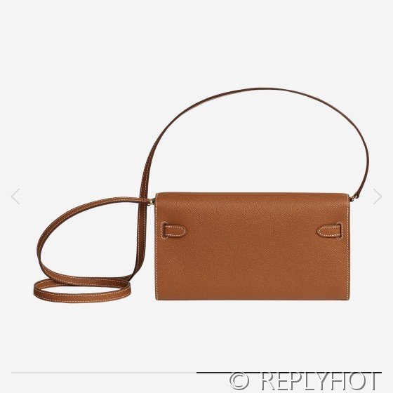 [하이엔드급] 에르메스 켈리 투고 크로스백 KELLY TOGO WOC / CK37 골드 엡솜 금장 [매장가 1090만원대]