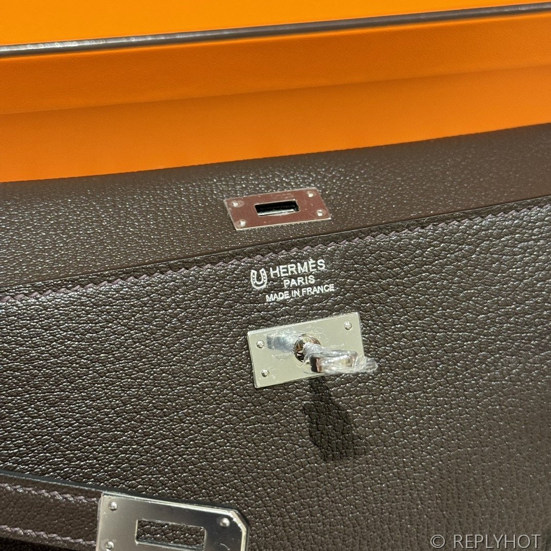 [하이엔드급] 에르메스 켈리 투고 크로스백 KELLY TOGO WOC / CK89 노아 체버 은장 [매장가 1090만원대]