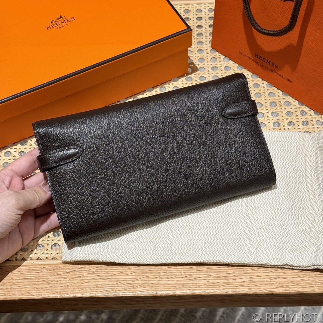 [하이엔드급] 에르메스 켈리 투고 크로스백 KELLY TOGO WOC / CK89 노아 체버 은장 [매장가 1090만원대]