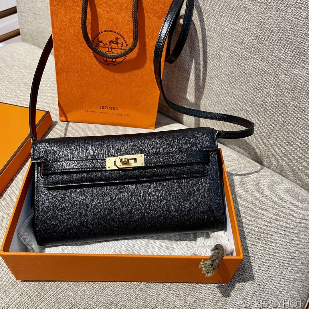[하이엔드급] 에르메스 켈리 투고 크로스백 KELLY TOGO WOC / CK89 노아 체버 금장 [매장가 1090만원대]