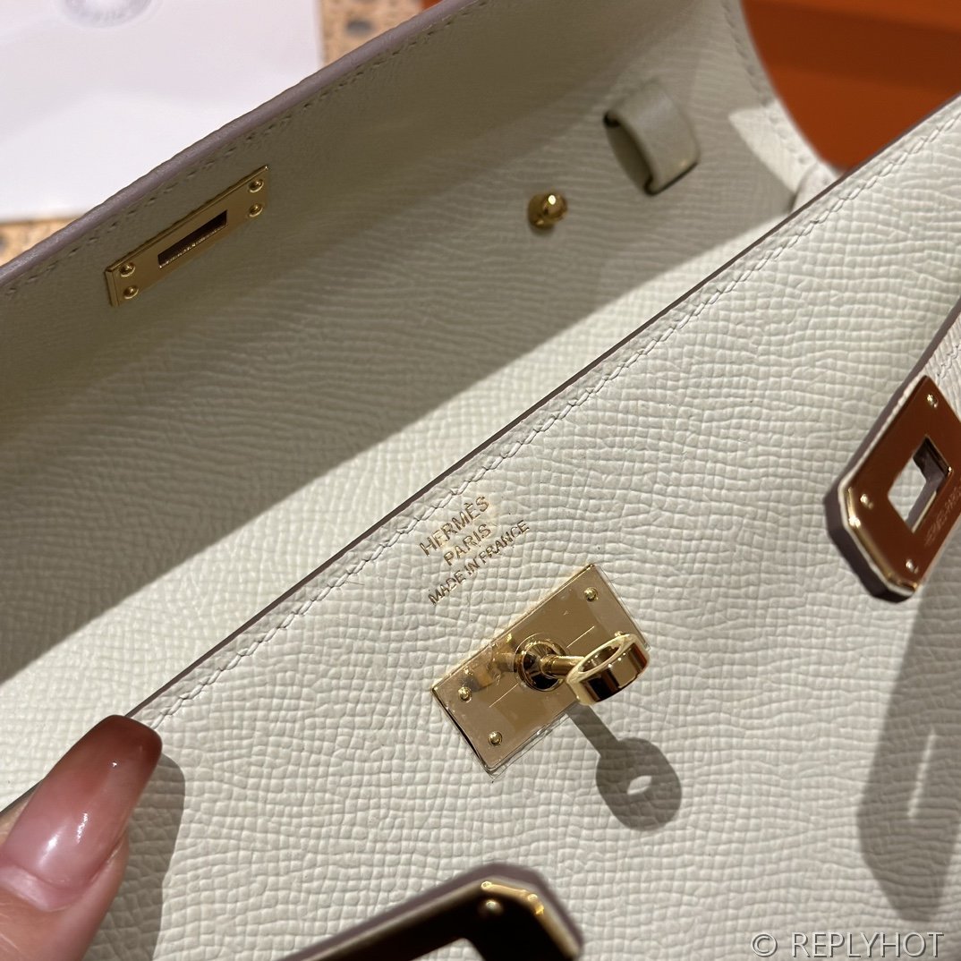 [하이엔드급] 에르메스 켈리 투고 크로스백 KELLY TOGO WOC / CK10 CRAIE 엡솜 금장 [매장가 1090만원대]