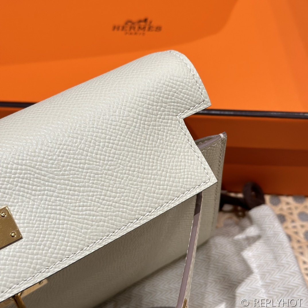 [하이엔드급] 에르메스 켈리 투고 크로스백 KELLY TOGO WOC / CK10 CRAIE 엡솜 금장 [매장가 1090만원대]