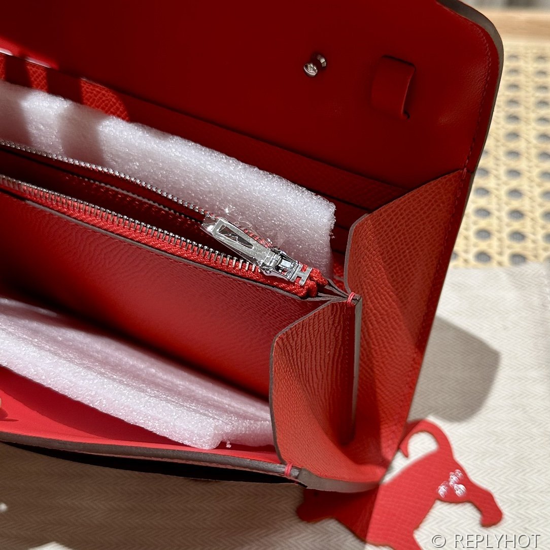 [하이엔드급] 에르메스 콘스탄스 투고 월렛 / S5 루즈 까사크 엡솜 은장 [매장가 990만원대]