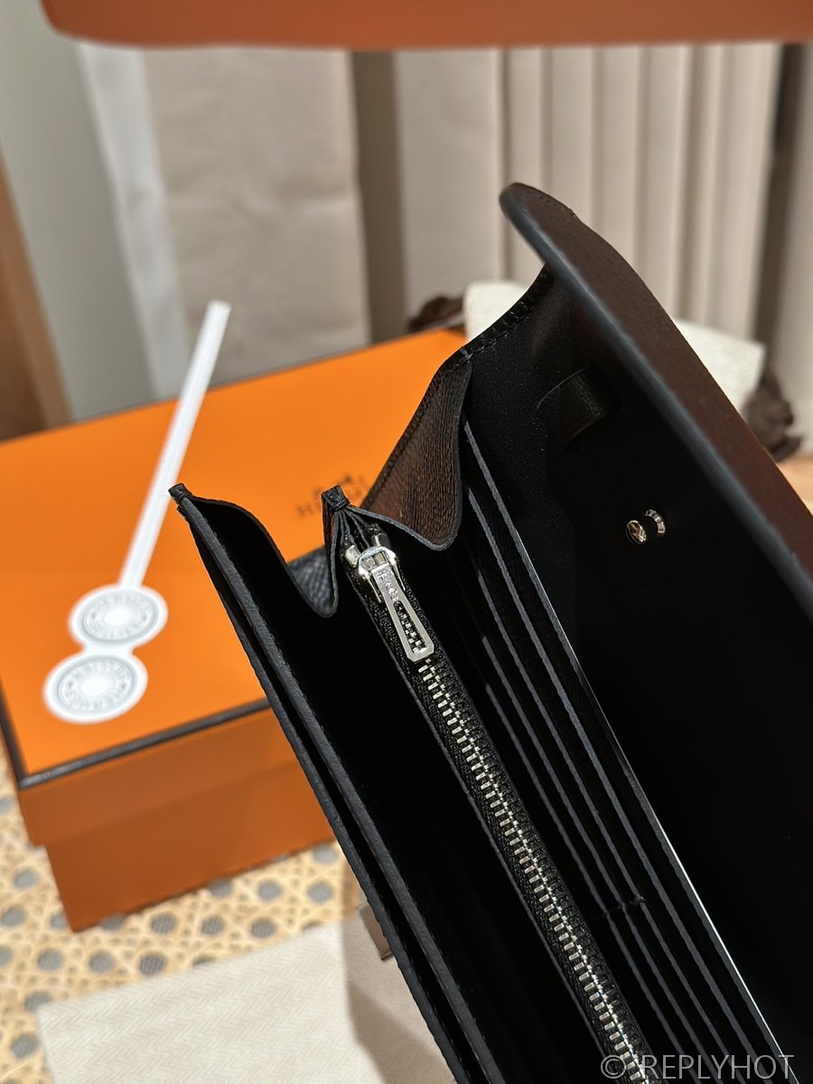 [하이엔드급] 에르메스 콘스탄스 투고 월렛  / CK89 노아 엡솜 은장 [매장가 990만원대]