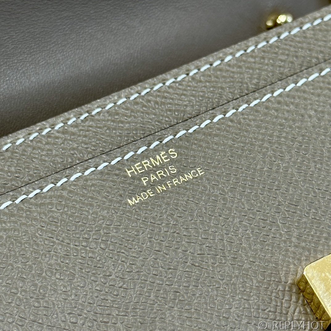 [하이엔드급] 에르메스 콘스탄스 투고 월렛 / CK18 에토프 엡솜 금장 [매장가 990만원대]