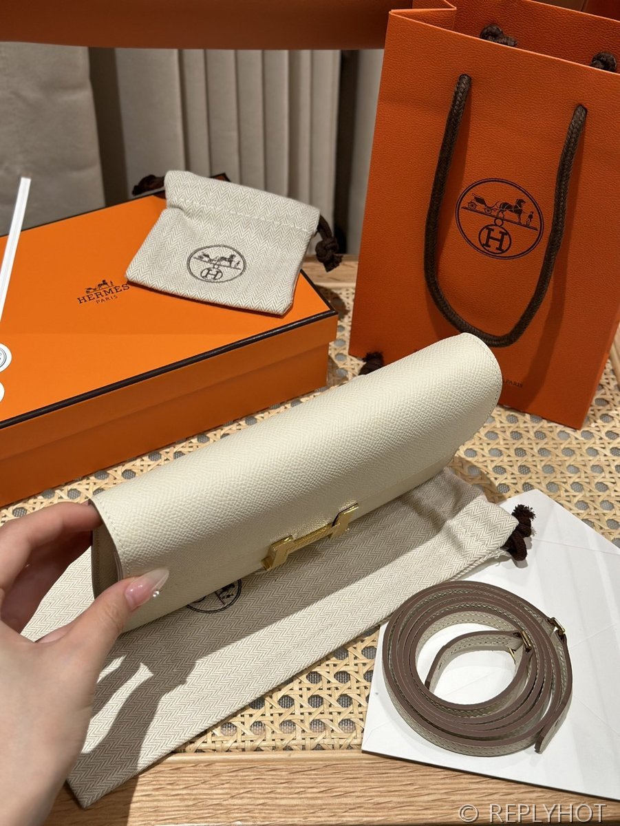 [하이엔드급] 에르메스 콘스탄스 투고 월렛  / CK10 CRAIE 엡솜 금장 [매장가 990만원대]