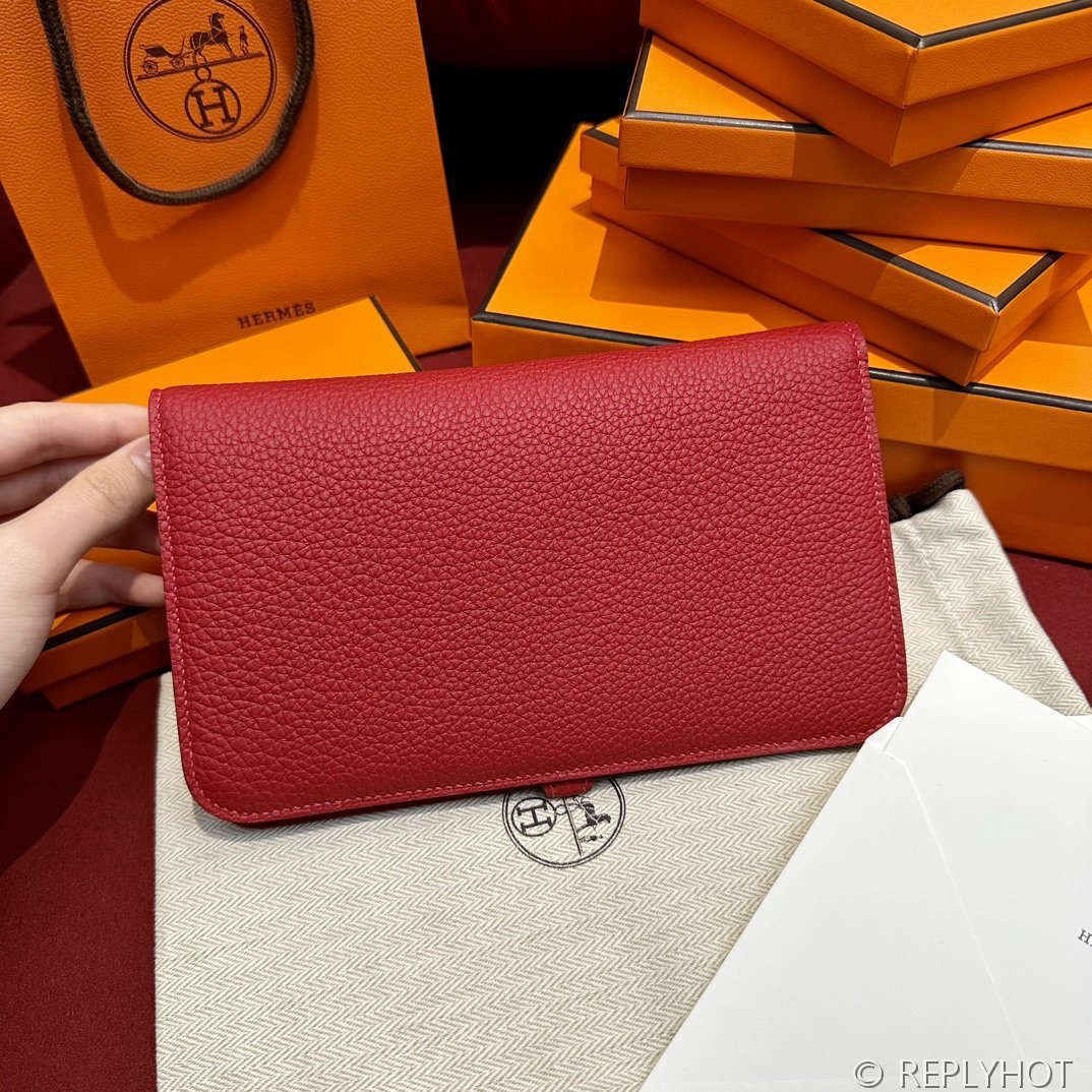[하이엔드급] 에르메스 도곤 지갑 / Q5 토고 은장 [매장가 390만원대]