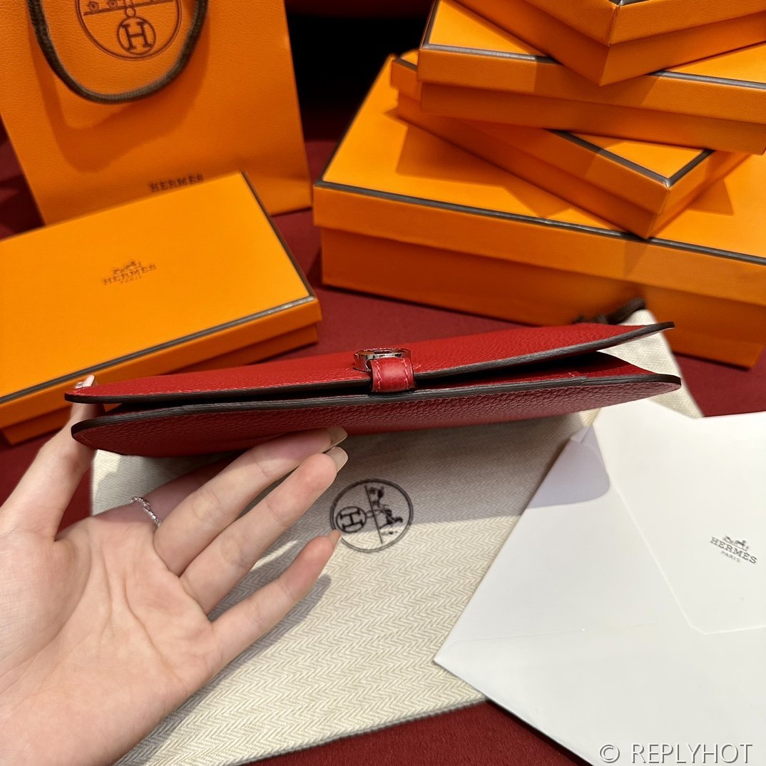 [하이엔드급] 에르메스 도곤 지갑 / Q5 토고 은장 [매장가 390만원대]