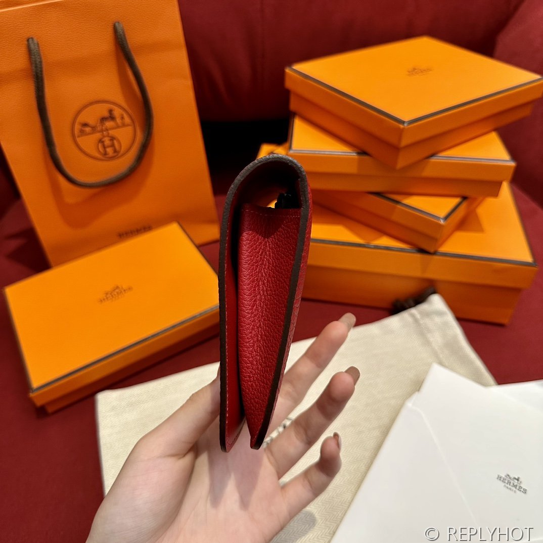 [하이엔드급] 에르메스 도곤 지갑 / Q5 토고 은장 [매장가 390만원대]