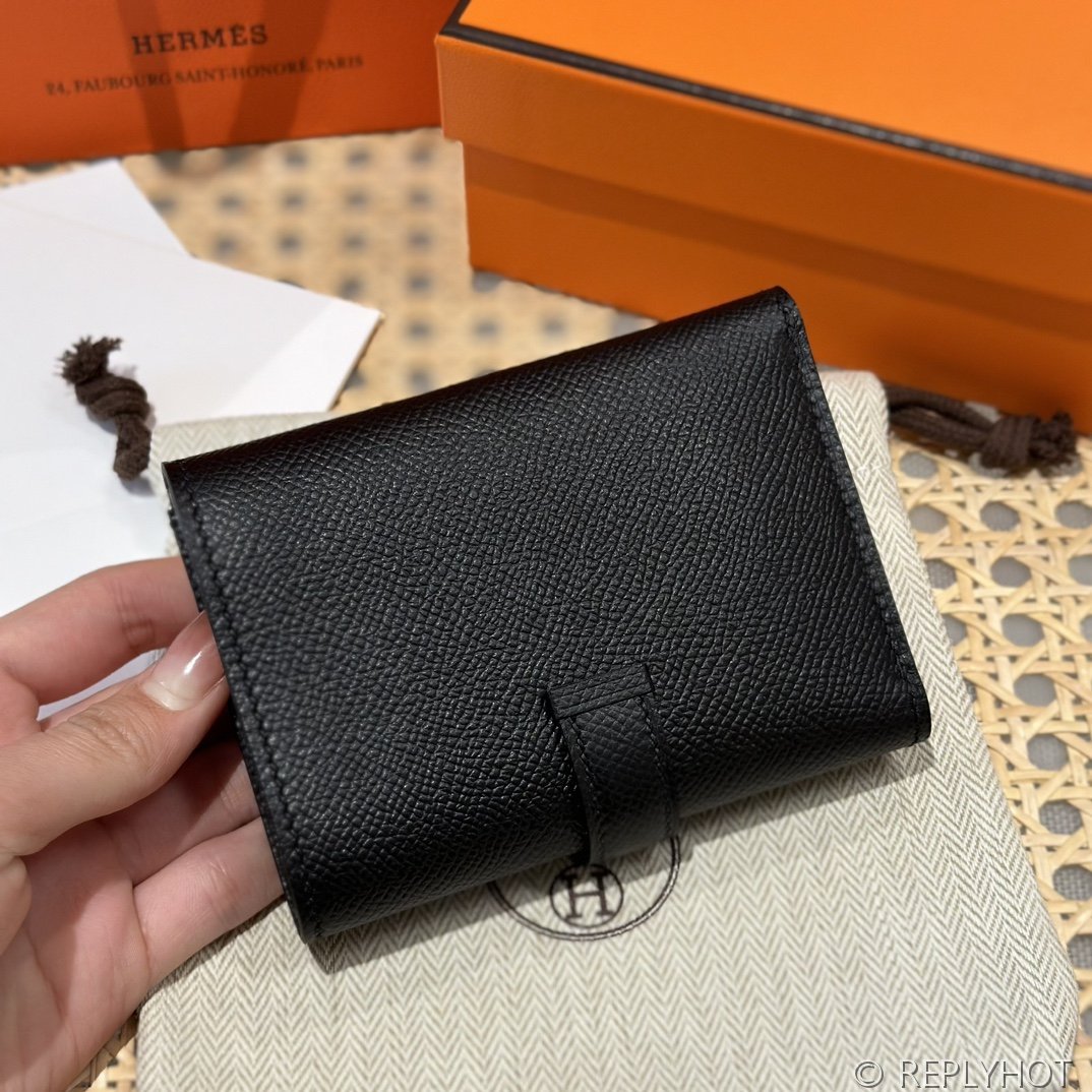 [하이엔드급] 에르메스 베안 트라이폴드 지갑 Hermes Bearn Wallet / CK89 노아 엡솜 금장 [매장가390만원대]