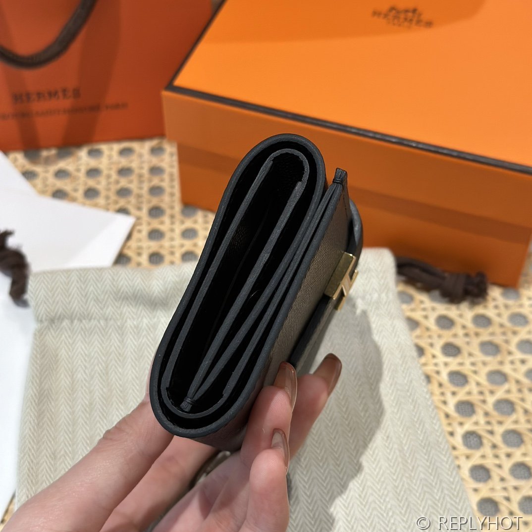 [하이엔드급] 에르메스 베안 트라이폴드 지갑 Hermes Bearn Wallet / CK89 노아 엡솜 금장 [매장가390만원대]