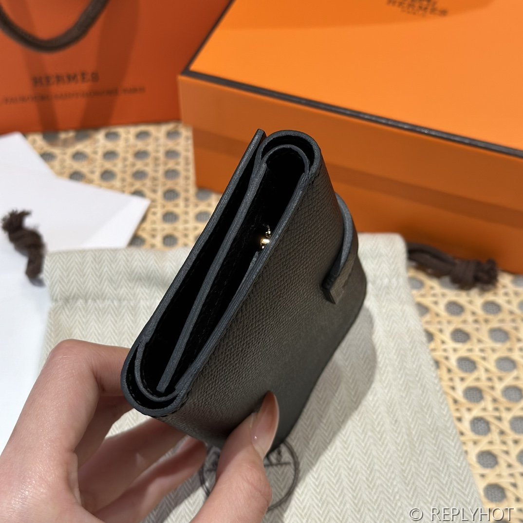 [하이엔드급] 에르메스 베안 트라이폴드 지갑 Hermes Bearn Wallet / CK89 노아 엡솜 금장 [매장가390만원대]