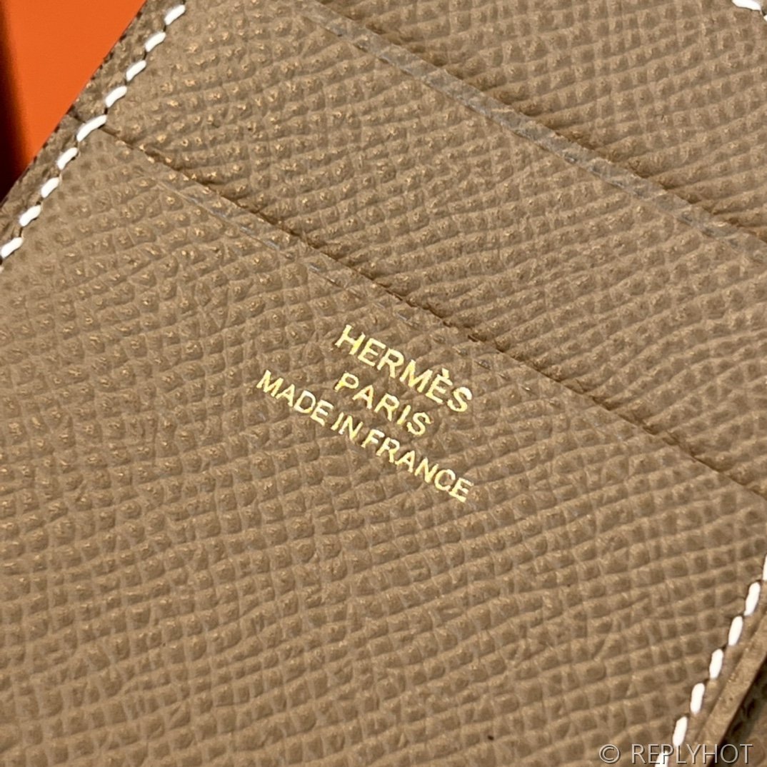 [하이엔드급] 에르메스 베안 트라이폴드 지갑 Hermes Bearn Wallet / CK18 에토프 엡솜 금장 [매장가390만원대]