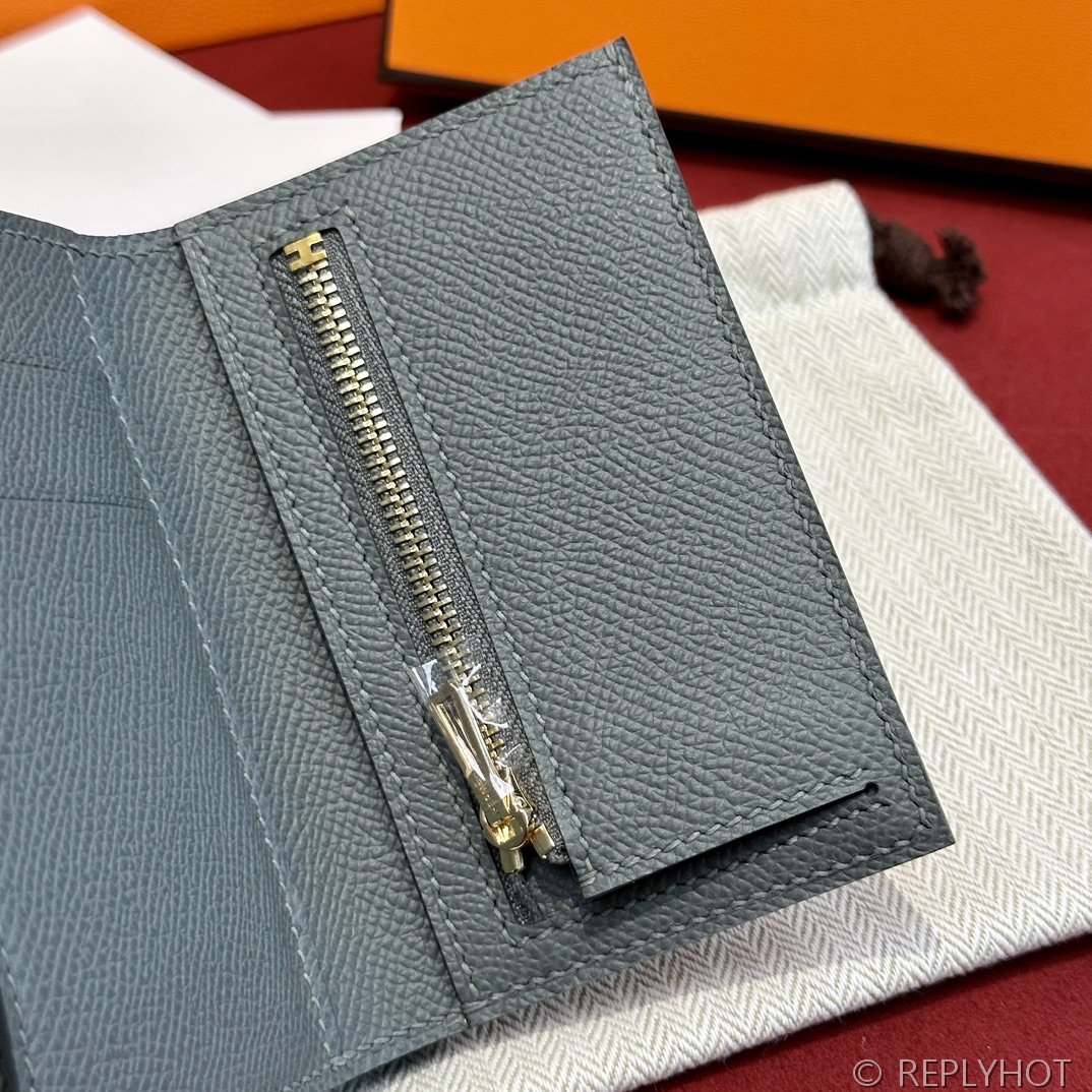 [하이엔드급] 에르메스 베안 트라이폴드 지갑 Hermes Bearn Wallet / 63 엡솜 금장 [매장가390만원대]