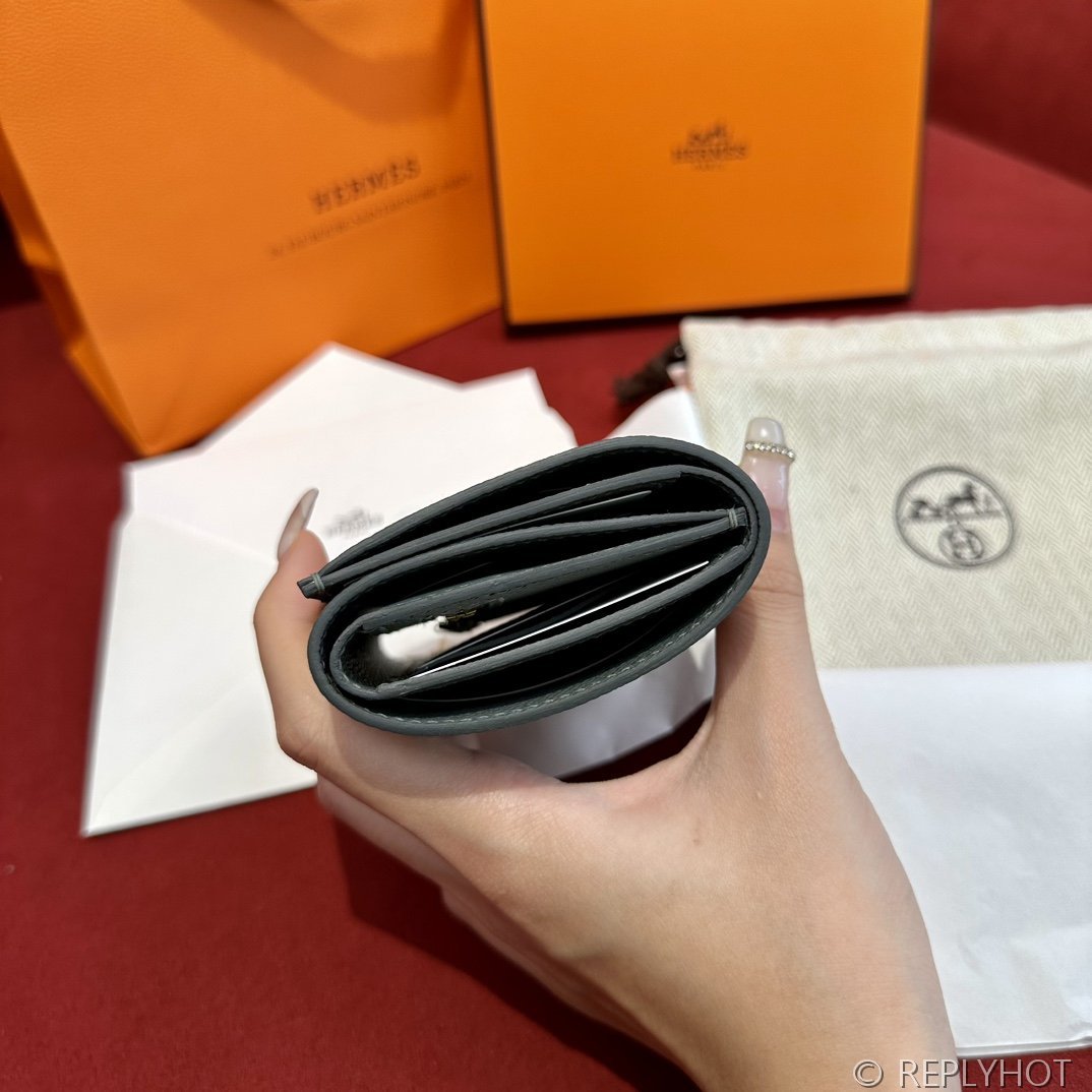 [하이엔드급] 에르메스 베안 트라이폴드 지갑 Hermes Bearn Wallet / 63 엡솜 금장 [매장가390만원대]
