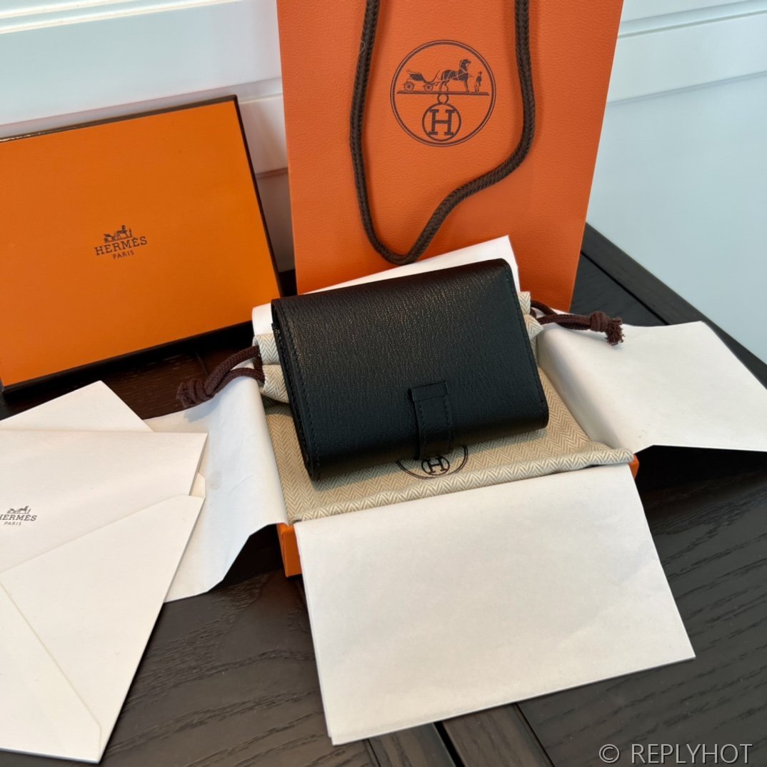 [하이엔드급] 에르메스 베안 트라이폴드 지갑 Hermes Bearn Wallet / CK89 노아 체버 은장 [매장가390만원대]