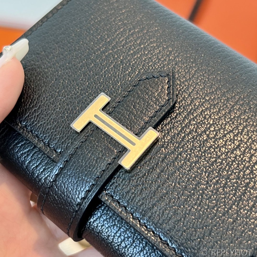 [하이엔드급] 에르메스 베안 트라이폴드 지갑 Hermes Bearn Wallet / CK89 노아 체버 금장 [매장가390만원대]