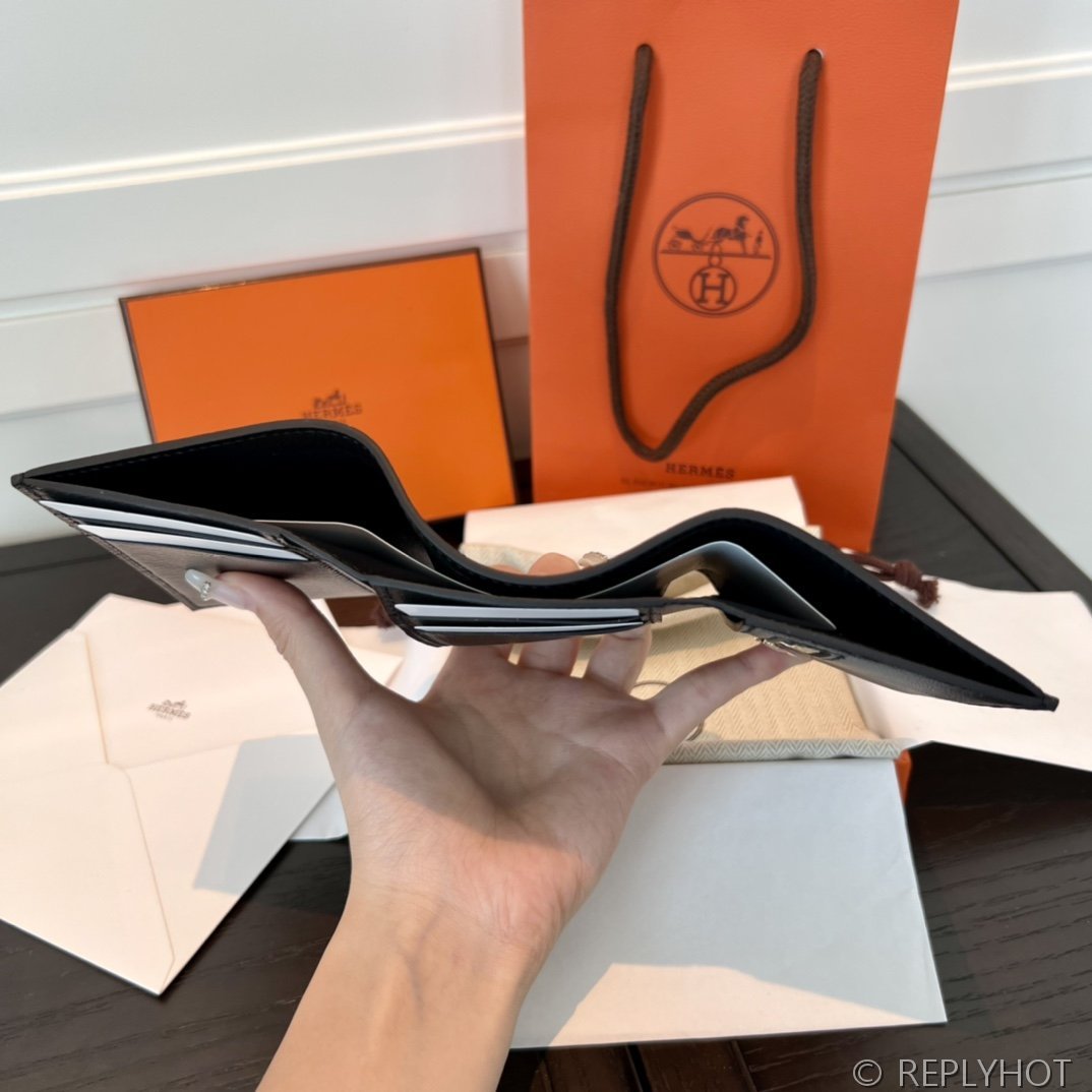 [하이엔드급] 에르메스 베안 트라이폴드 지갑 Hermes Bearn Wallet / CK89 노아 체버 금장 [매장가390만원대]