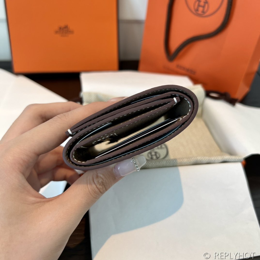 [하이엔드급] 에르메스 베안 트라이폴드 지갑 Hermes Bearn Wallet / CK18 에토프 체버 금장 [매장가390만원대]