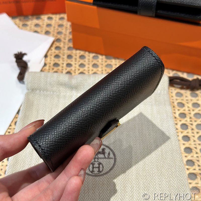 [하이엔드급] Hermes 에르메스 베안 카드 홀더 지갑 Bearn Card Holder Wallet / CK89 노아 엡솜 금장