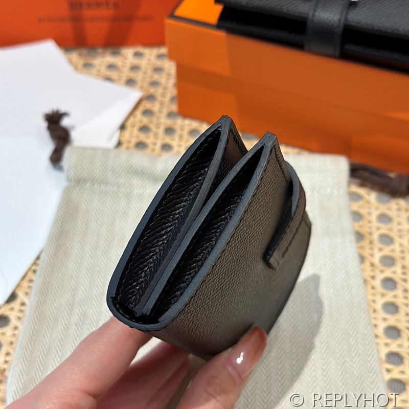 [하이엔드급] Hermes 에르메스 베안 카드 홀더 지갑 Bearn Card Holder Wallet / CK89 노아 엡솜 금장