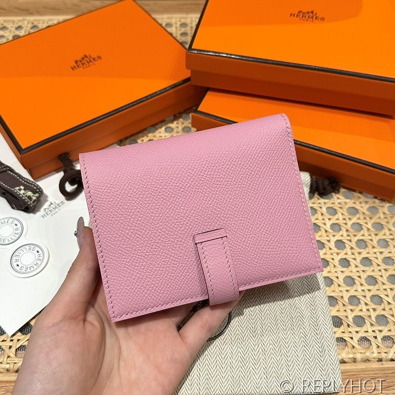 [하이엔드급] Hermes 에르메스 베안 컴팩트 지갑 Bearn Compact Wallet / X9 아욱보라 엡솜 금장