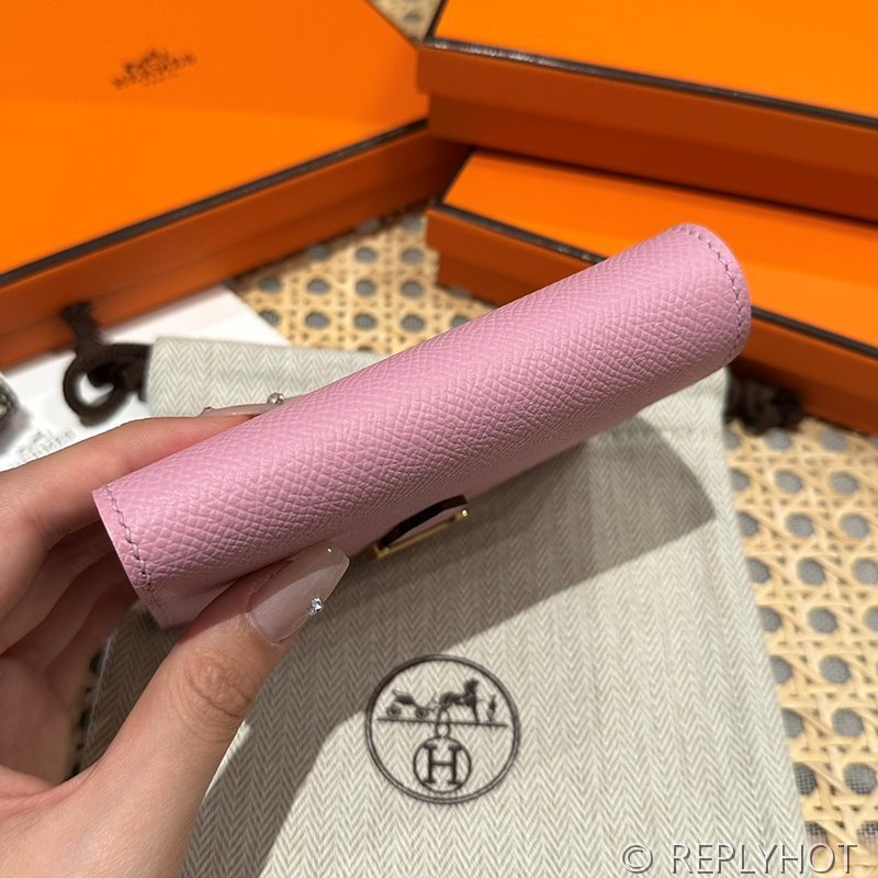 [하이엔드급] Hermes 에르메스 베안 컴팩트 지갑 Bearn Compact Wallet / X9 아욱보라 엡솜 금장