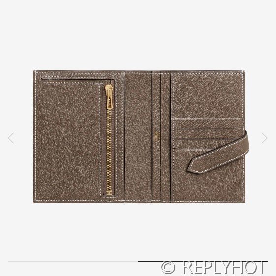 [하이엔드급] Hermes 에르메스 베안 컴팩트 지갑 Bearn Compact Wallet / CK18 에토프 엡솜 금장