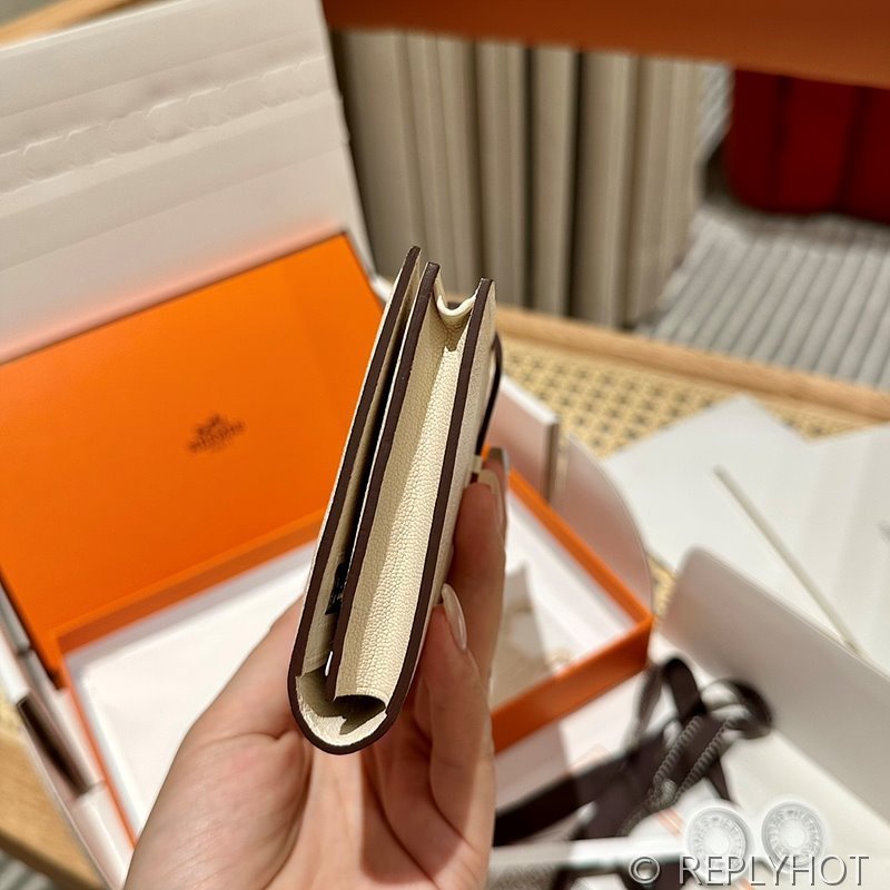 [하이엔드급] HERMES Bearn Wallet 에르메스 베안 장지갑 / I2 나타 체버 은장 [매장가 555만원대]