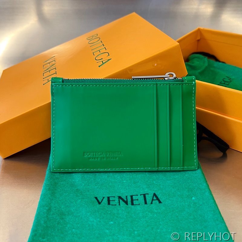 보테가베네타 카세트 지퍼 카드 지갑 [매장가 65만원대]