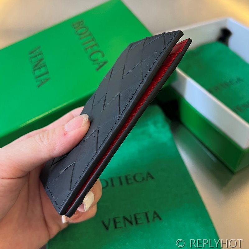 보테가베네타 인트레치아토 플랩 카드 지갑 [매장가 65만원대]