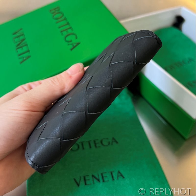 보테가베네타 인트레치아토 플랩 카드 지갑 [매장가 65만원대]