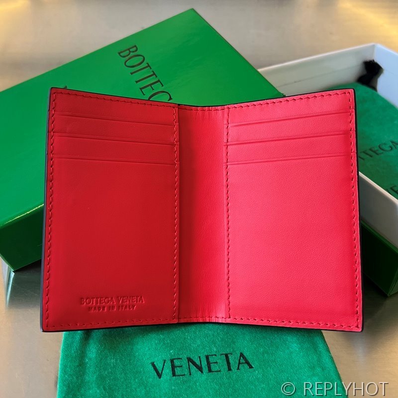 보테가베네타 인트레치아토 플랩 카드 지갑 [매장가 65만원대]