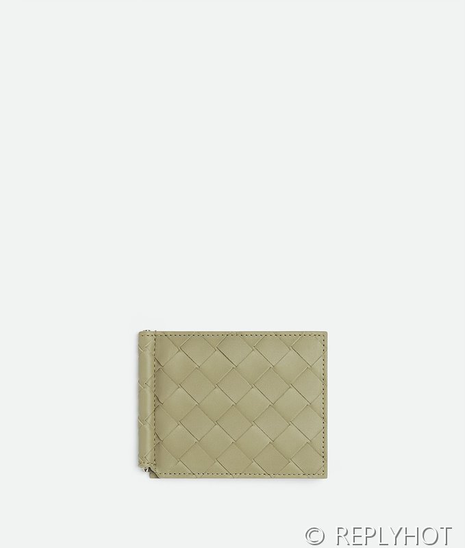보테가베네타 인트레치아토 클립형 지갑 [매장가 81만원대]