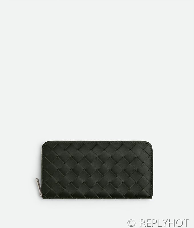 보테가베네타 인트레치아토 지퍼 어라운드 지갑 [매장가 136만원대]