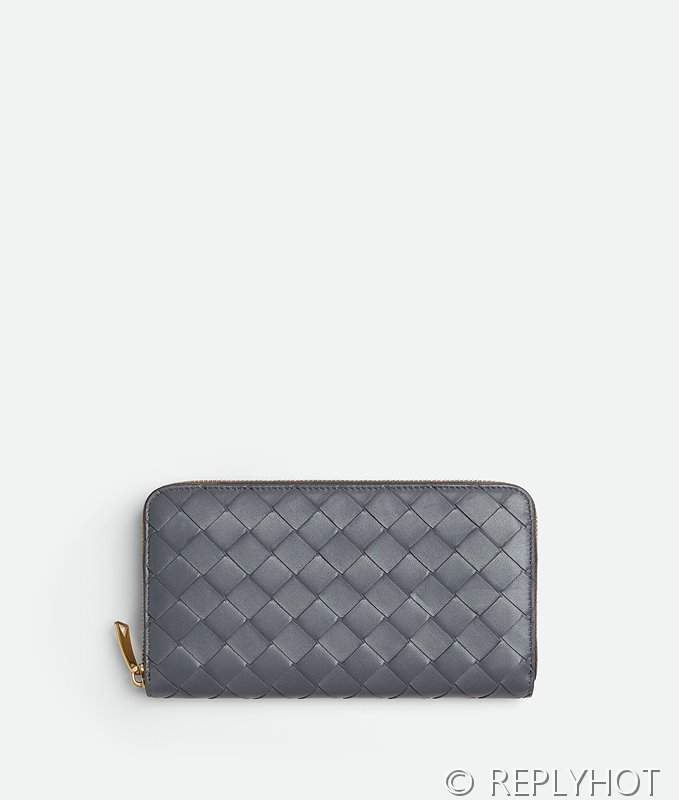 보테가베네타 인트레치아토 지퍼 어라운드 지갑 [매장가 136만원대]