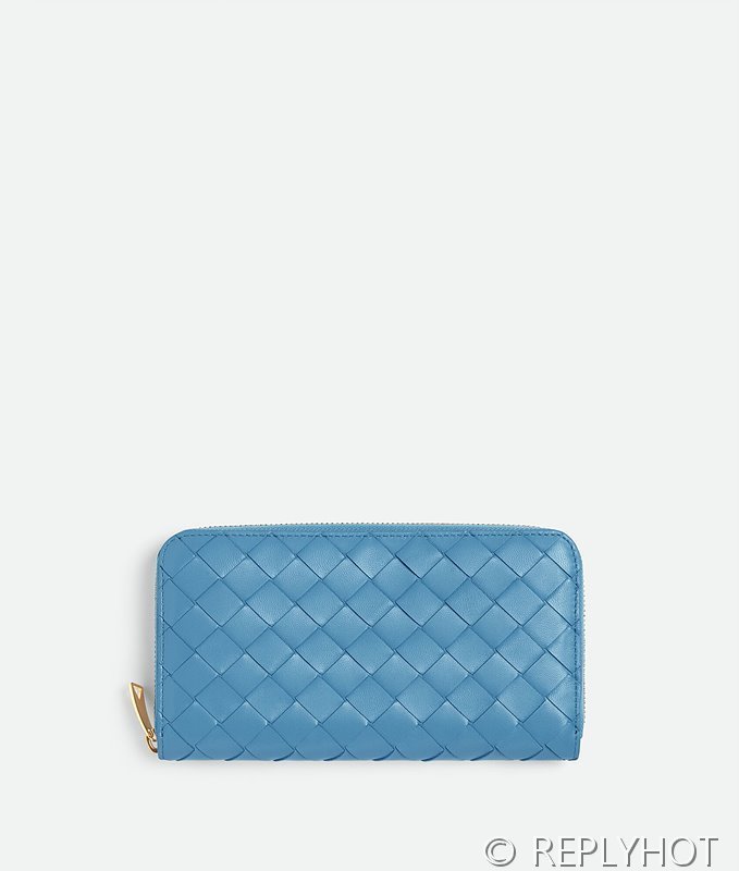 보테가베네타 인트레치아토 지퍼 어라운드 지갑 [매장가 136만원대]