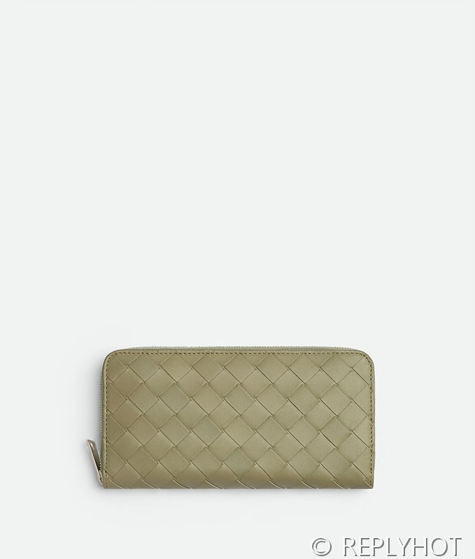 보테가베네타 인트레치아토 지퍼 어라운드 지갑 [매장가 136만원대]