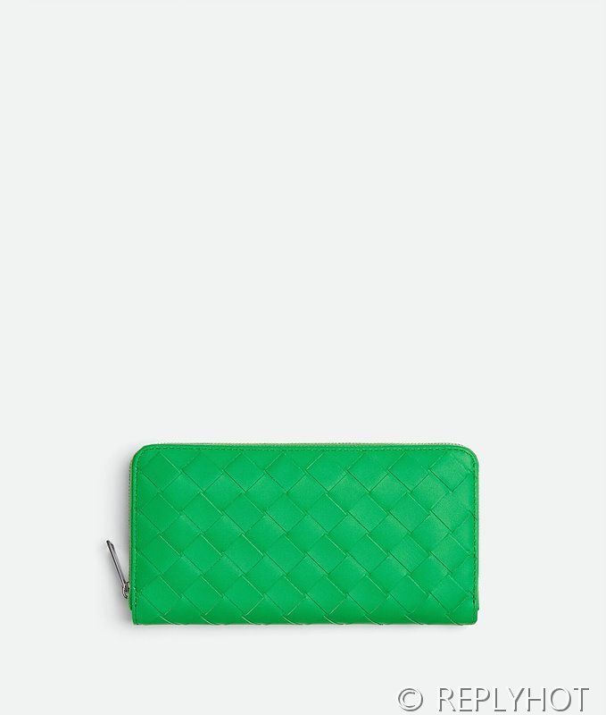 보테가베네타 인트레치아토 지퍼 어라운드 지갑 [매장가 136만원대]