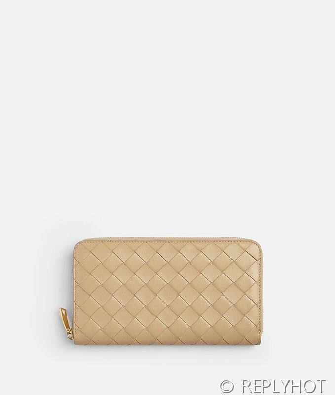 보테가베네타 인트레치아토 지퍼 어라운드 지갑 [매장가 136만원대]