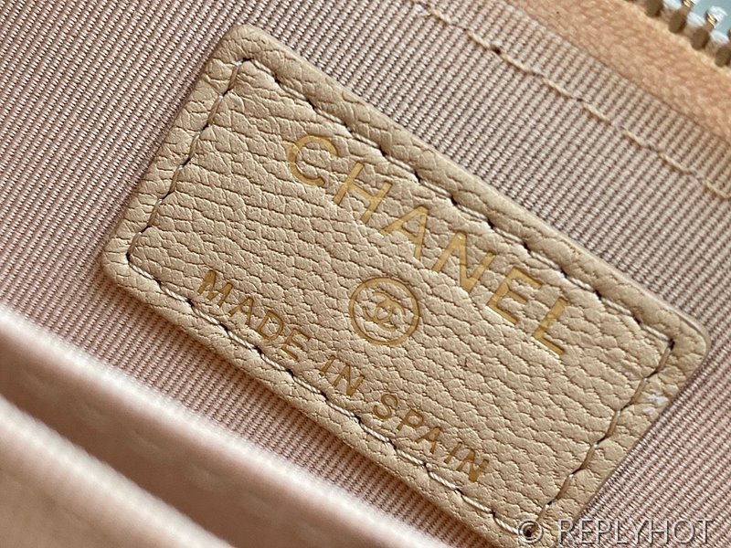 샤넬 19 동전 지갑 램스킨 골드메탈 [매장가110 만원대]