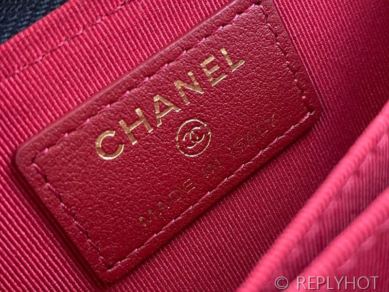 샤넬 19 동전 지갑 램스킨 골드메탈 [매장가 110만원대]